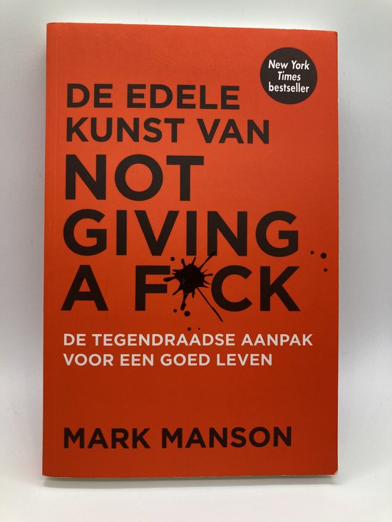 De edele kunst van not giving a fuck - cover