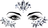 Gezicht Glitters - Shiny Silver | Face Jewels - Festival / Carnaval | Fashion Favorite