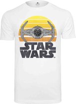 Disney Star Wars - Star Wars Sunset Heren T-shirt - XS - Wit