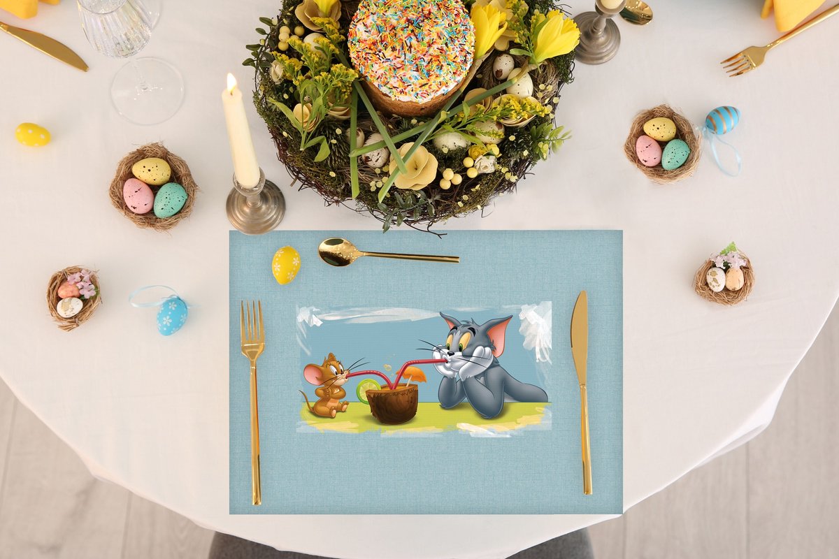 ASK2142, placemats, unisex, linnen