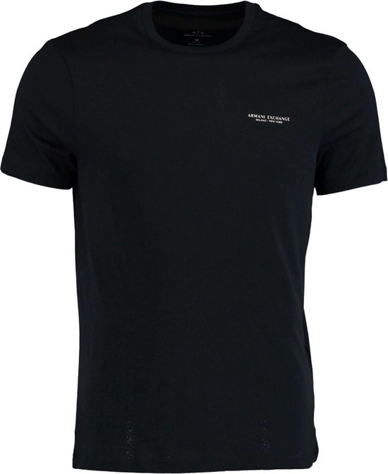 Armani Exchange 8nzt91_z8h4z T-shirt Met Korte Mouwen En V-hals Zwart XL Man