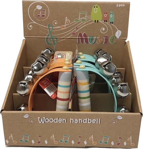 bellenhandvat Handvat met 4 Bellen handvatbel 14 cm van BELLE — afbeelding 3