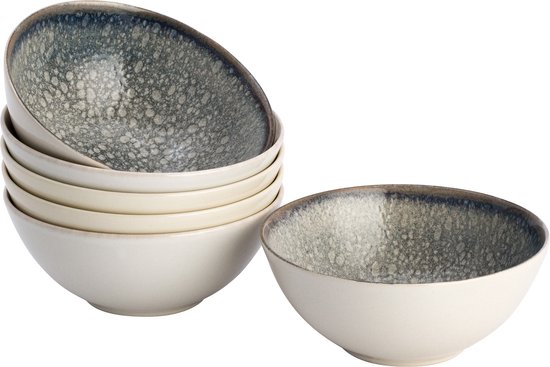 Lite-Body Kom Hermès - 500ml - lot de 6 - Grijs relief