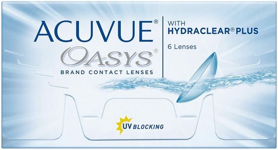 -1.50 - ACUVUE® OASYS with HYDRACLEAR® PLUS - 6 pack - Weeklenzen - BC 8.80 - Contactlenzen - Acuvue