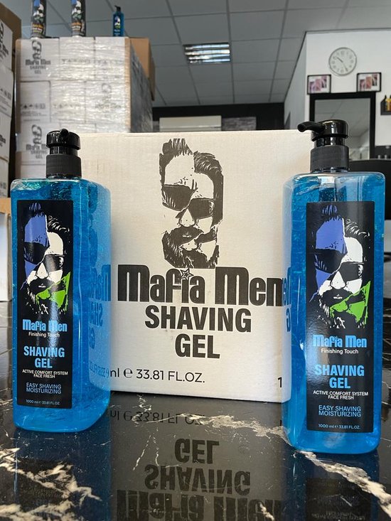 Mafia Men Scheergel Finishing Touch Gummy 1000 ml / 1 Kg Professioneel en Thuis gebruik