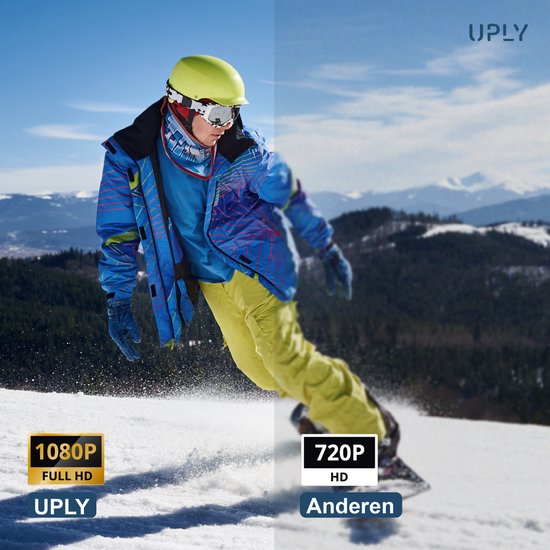 UPLY DVD Speler met HDMI - Full HD - 1080p - Regiovrij - Inclusief HDMI Kabel en Afstandsbediening - DVD en CD Speler - USB van UPLY — afbeelding 4