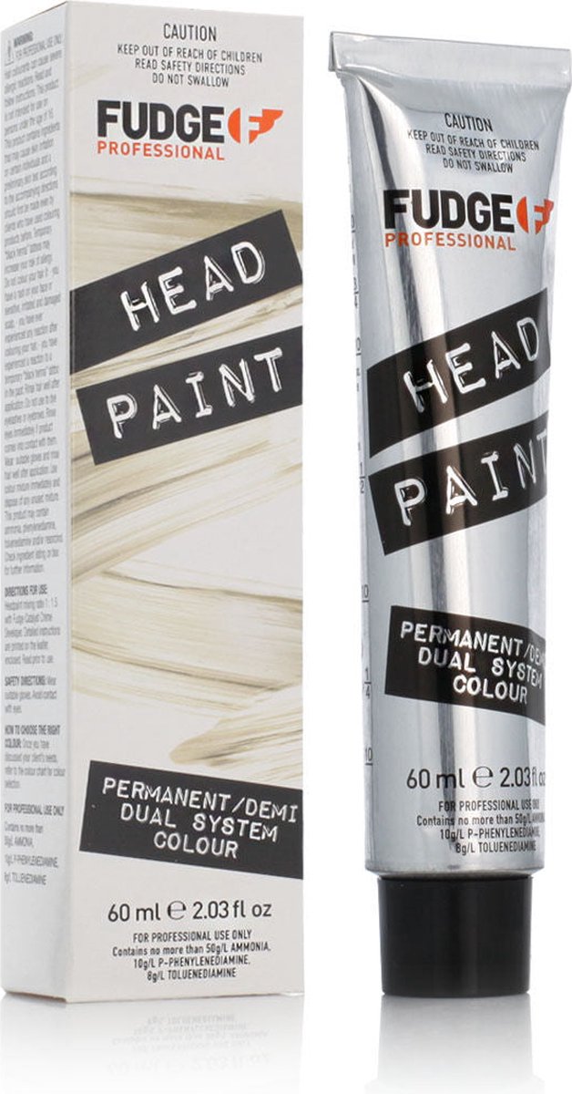 Permanente kleur Fudge Professional HeadPaint Nº 8.00 Intense Light Blonde (60 ml)