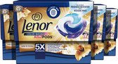 Lenor All in 1 Pods Amber & Orchidee - Dosettes de lavage - 4 x 12 Lavages Value pack