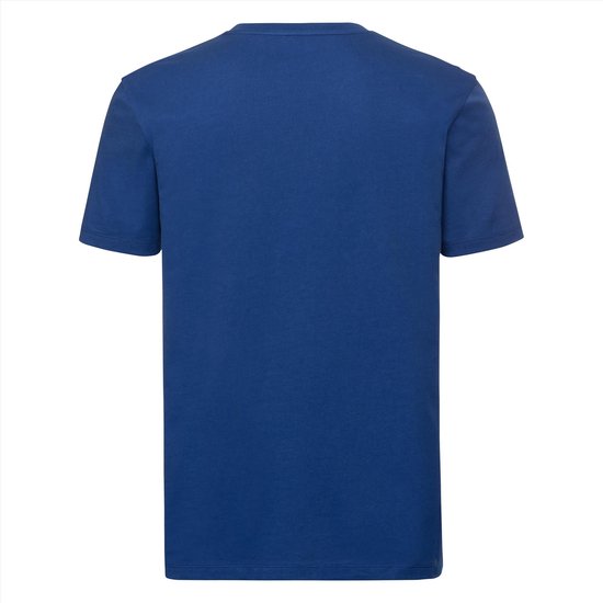 Russell - Pure Organic T-Shirt - Blauw - 100% Biologisch Katoen - XXL