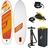 Bestway Sup Board - Hydro Force - Aqua Journey Set en SUP Elektrische Luchtpomp 12V