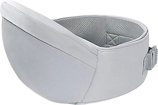 Heupdrager voor Baby – Grijs – Heupsteun voor Baby en Peuter – Draagtas tegen Rugklachten – Kind Hip Seat Carrier