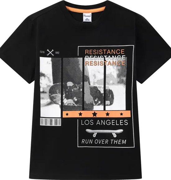 T-shirt Zwart pour garçon avec graphismes