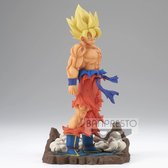Dragon Ball Z Goku SSJ2 - Bandai Banpresto - 13 cm - Statue Décorative - Action Figure - Jouets - Anime -
