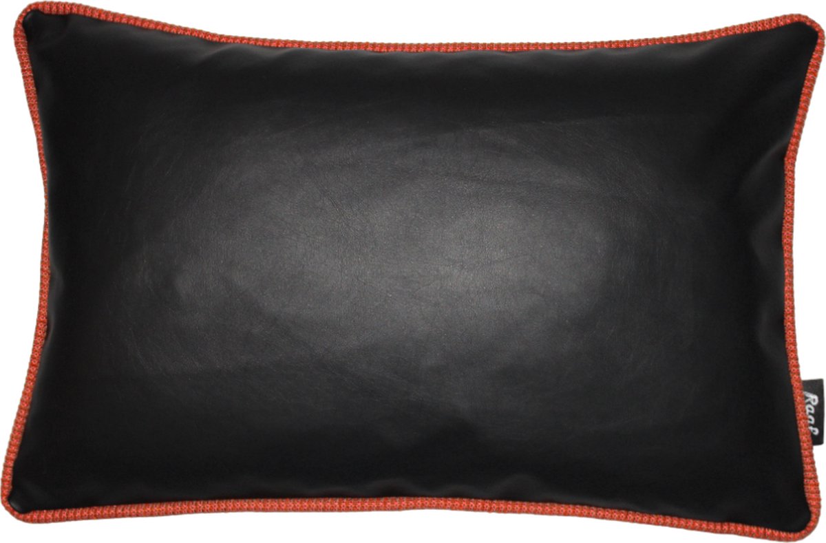 Raaf sierkussen-hoes Boho zwart 35x50cm
