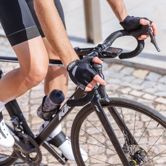 GripGrab - SuperGel Padded Korte Vinger Zomer Fietshandschoenen Wielrenhandschoenen met Padding - Zwart - Unisex - Maat XXL van Gripgrab — afbeelding 4