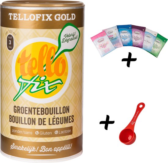 Sublimix Tellofix Gold Groentebouillon Glutenvrij 900 gr PROMOPAK bol