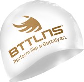 BTTLNS Absorber 2.0 bonnet de bain en silicone blanc/or