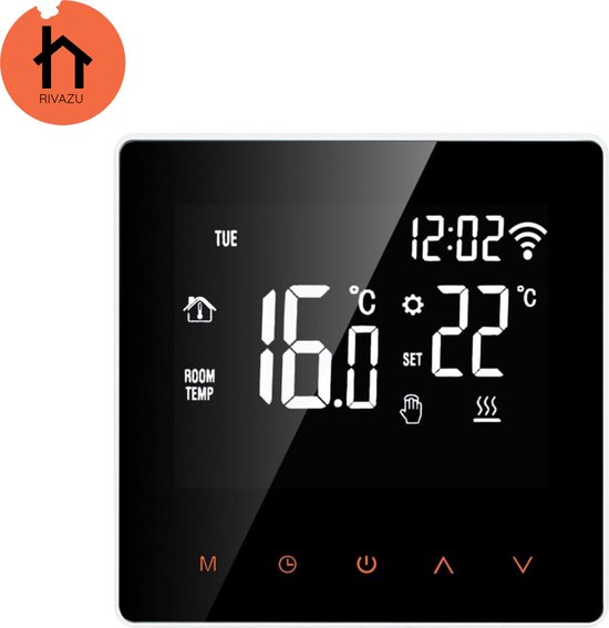 Slimme Thermostaat Water Verwarming Met Wifi & App Besturing