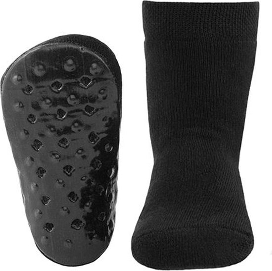 Chaussettes antidérapantes pour la maison - lot de 2 paires - gris avec noir - taille 43 / 46