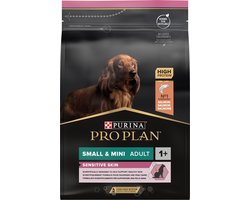 Pro Plan Small&Mini Adult Sensitive Skin - Honden Droogvoer - Zalm - 3 kg