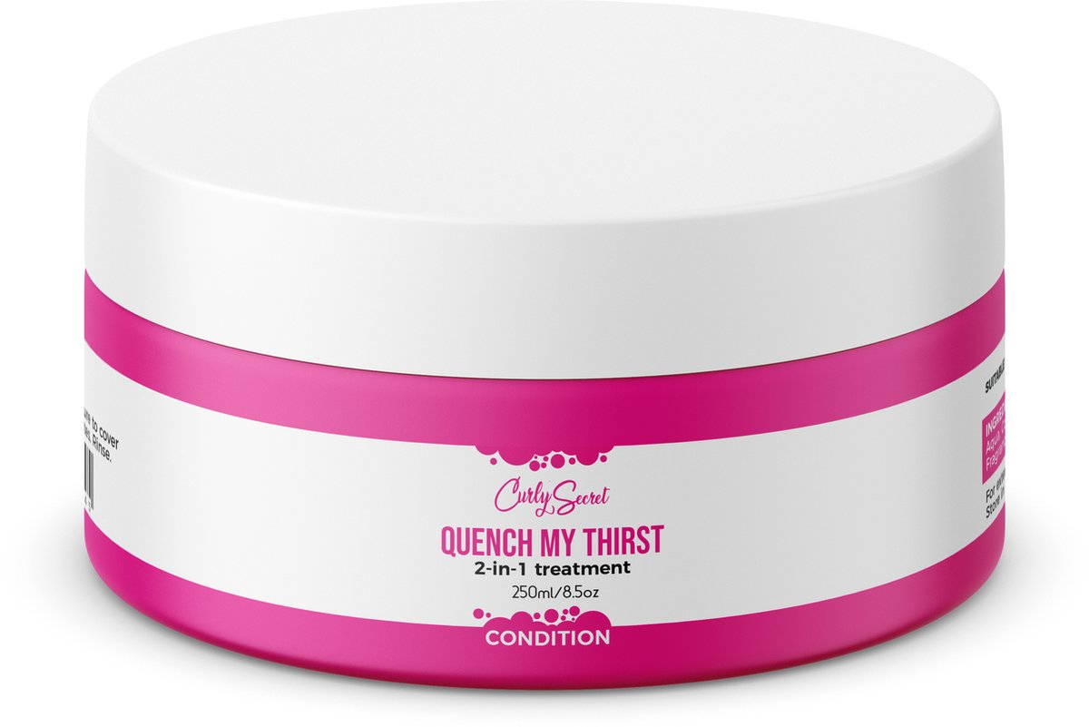 Curly Secret Quench my thirst 2 in 1 Treatment, Curly Girl methode
