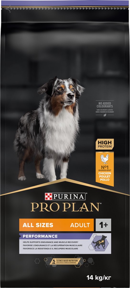 Pro Plan Adult All Size Performance Adult - Honden Droogvoer - Kip - 14 kg