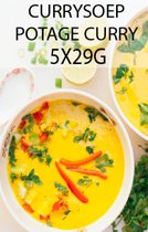 Soupe protéinée au curry W8CONTROL (5 x 25,5 g) F1