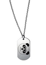 Akyol - panda ketting - Panda - panda liefhebber - panda speelgoed - cadeau - gegrafeerde sleutelhanger - dieren