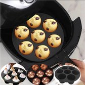 Bol.com Muffin Bakvormen - Muffin Bakvormen Siliconen - Muffin Bakvormen Airfryer - BPA Vrij aanbieding