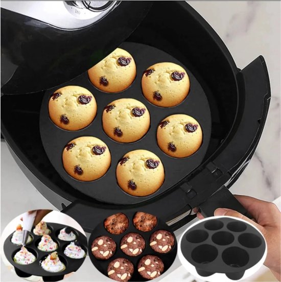 Muffin Bakvormen - Muffin Bakvormen Siliconen - Muffin Bakvormen Airfryer - BPA Vrij