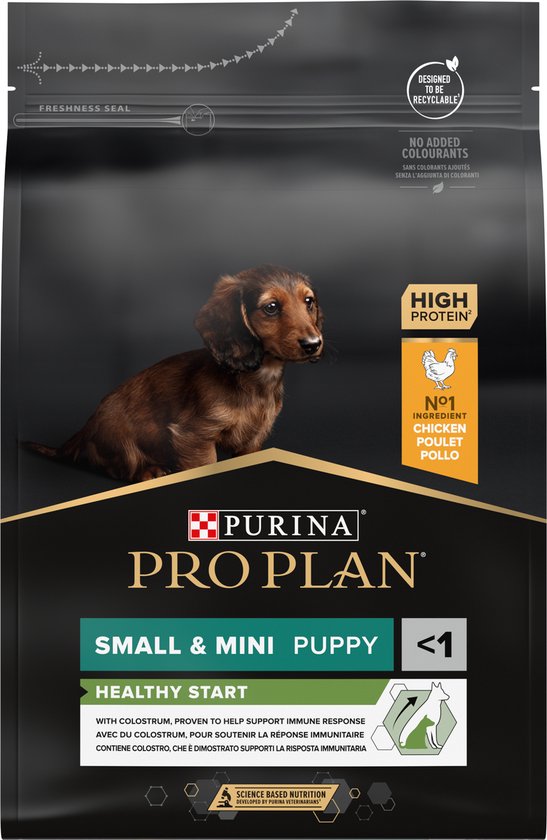 Pro Plan Small & Mini Puppy - Kip avec Optistart - Nourriture pour chiens -  3 kg