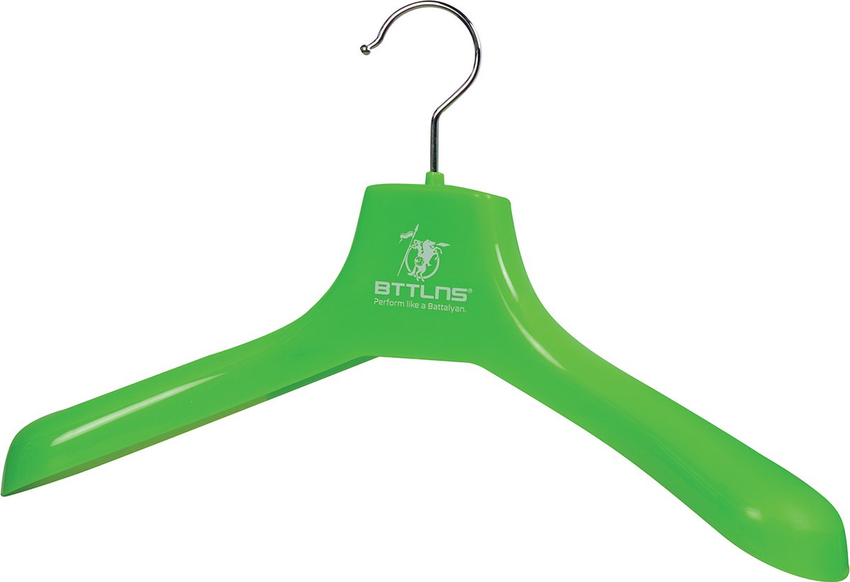 BTTLNS kledinghanger - kledinghanger voor wetsuits - wetsuit kledinghanger - Defender 2.0 - groen