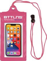 BTTLNS Telefoonhoes - Waterdichte telefoonhoes - Bescherming telefoon en accessoires - Outdoorsporten - Tot 4 meter diepte - Handig trekkoord - Iscariot 1.0 - Roze