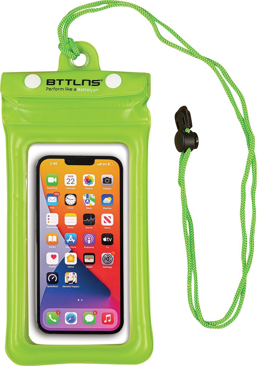 Baseus IPX8 DeepDive Waterdichte Telefoonhoes tot 7.2 Inch Geel / Zwart