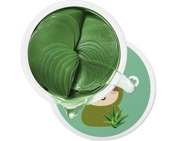 Sidas Collageen oogmasker 60 stuks (30 paar) Groen - gezichtsmasker - verzorging - anti wallen en donkere kringen - eye oog pads - masker - verkoelend - gezichtsverzorging - oog masker patch - Kleur Groen