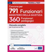 Concorso 360 Funzionari pedagogici Ministero Giustizia