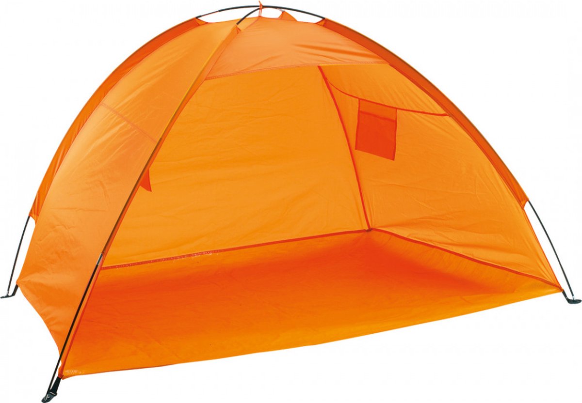 Strandtent CLOUD oranje. 190 x 100 x 106 cm - Strand tent - Tent - Bossen tent - Camping tent