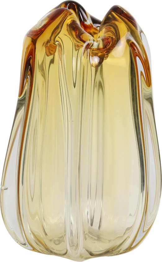 Light&living Vase Ø21x30 cm MURELA verre ambré