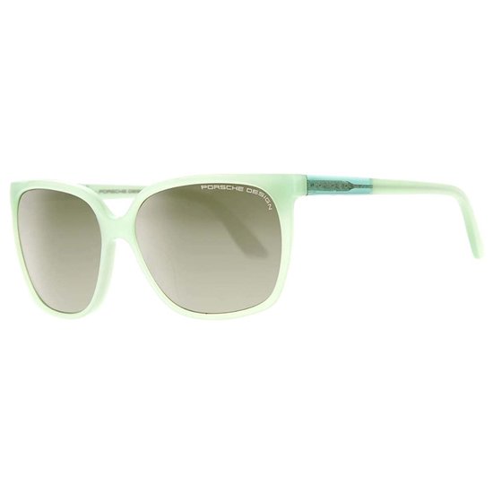 Zonnebril Dames 2023 - Porsche Design P8589 - Gepolariseerd - Groen Frame & Glazen - Trends 2023