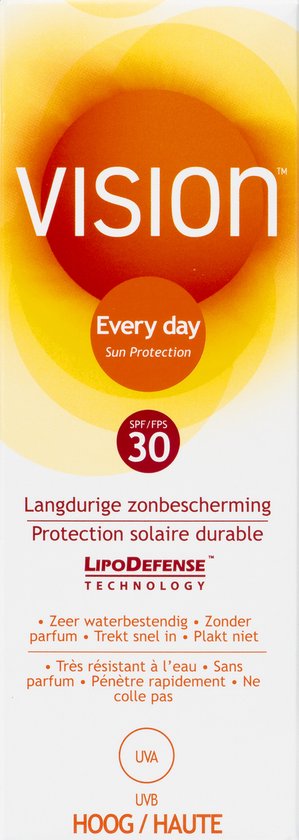 Vision Every Day Sun Protection Zonnebrand - SPF 30 - 45 ml
