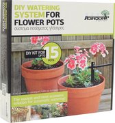 Agrodrip - Set d'irrigation pour jardin - système goutte à goutte pour 15 pots de fleurs