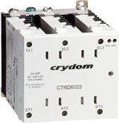 Crydom Halfgeleiderrelais CTRD6025 25 A Schakelspanning (max.): 600 V/AC Schakelend bij overbelasting 1 stuk(s)