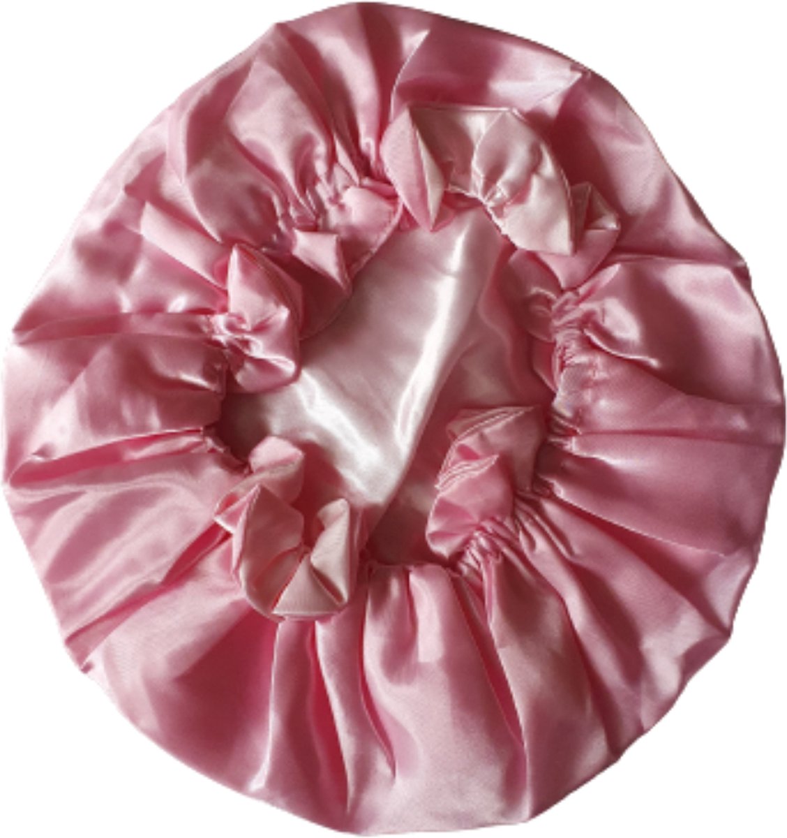 Satin Bonnet - Haar bonnet van Satijn - Satijnen Slaapmuts - Roze