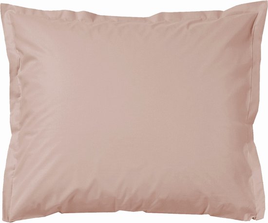Foto: Cinderella sundays kussensloop satijn 60x70 cm set van 2 kussenhoes katoensatijn zacht oranje