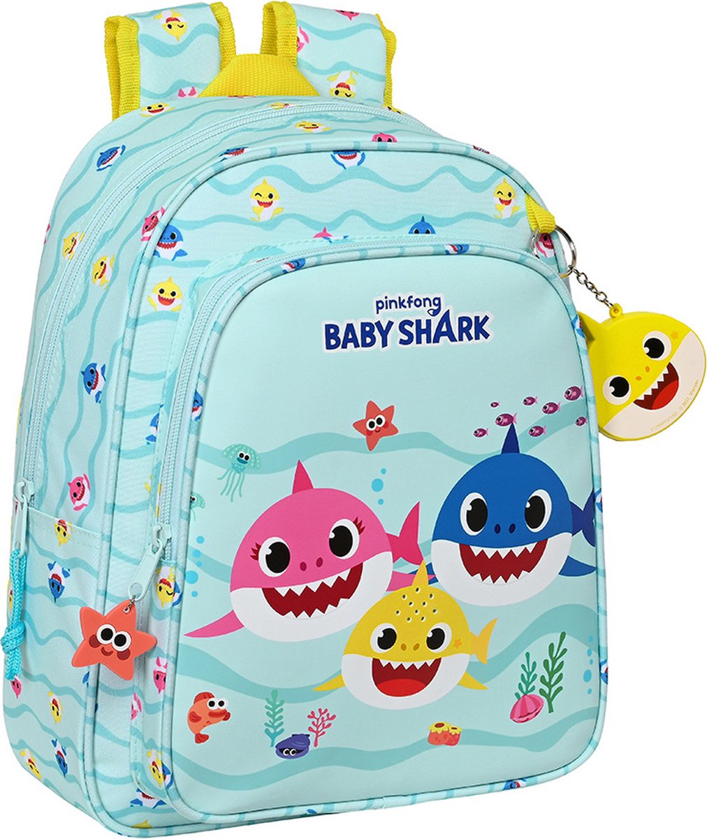 Baby Shark, Beach Day - Rugzak - 33 x 27 x 10 cm - Polyester