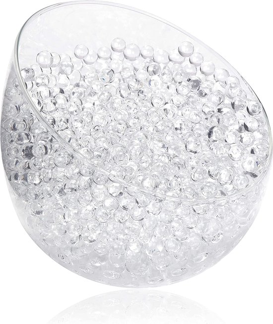 Comforder Waterparels Transparant - Waterballetjes Gelballetjes - Water Beads - 12mm - 20.000 Stuks - Voor 11 Liter