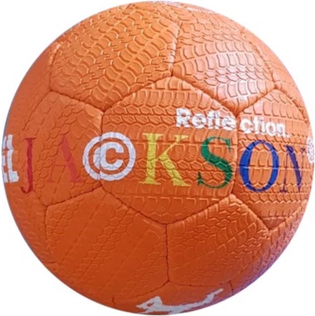 EL JACKSON BALL MOUNTAIN ORANGE - STRAAT BAL - FREESTYLE VOETBAL - STREET BALL - STRAATVOETBAL - ULTIEME GRIP BAL