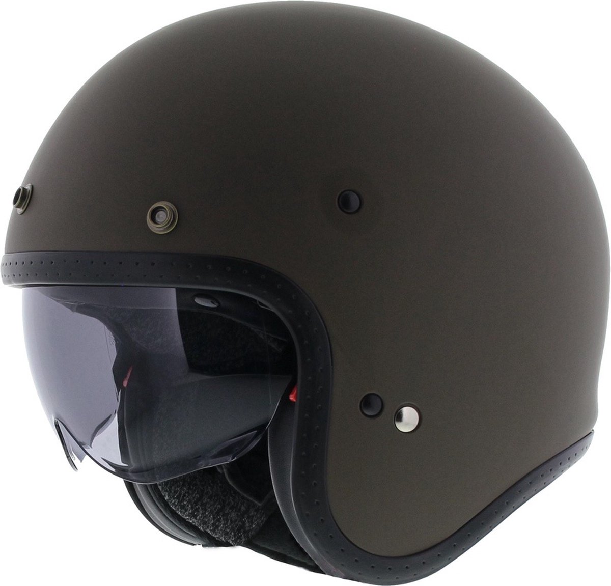 Vintage Motorfiets Half Helm, Low Profile Retro Cruiser Chopper Motorhelm, DOT/ECE Goedgekeurde Open Gezicht Motor Crash Helm Voor Volwassenen, Mannen En Vrouwen Matte Black B,XXL Vintage Motorfiets Half Helm, Low Profile Retro Cruiser Chopper Motorhelm, DOT/ECE Goedgekeurde Open Gezicht Motor Crash Helm Voor Volwassenen, Mannen En Vrouwen Matte Black B,XXL