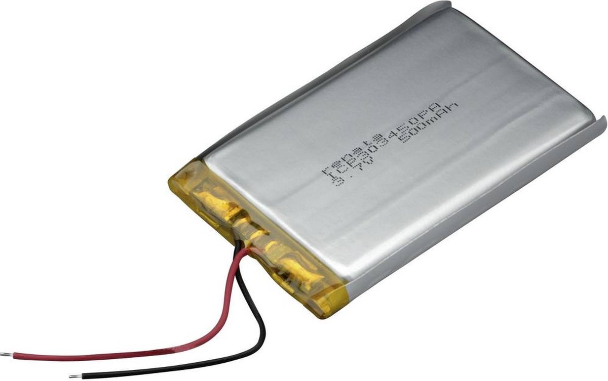Renata ICP303450PA Speciale oplaadbare batterij Prismatisch Kabel LiPo 3.7 V 500 mAh