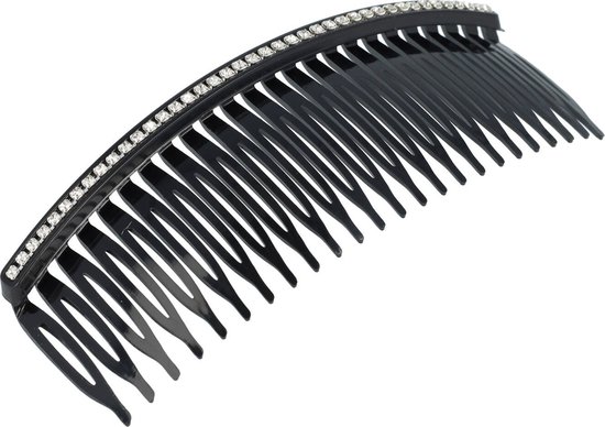 Beaupretty Haarkam voor bruiloft, strass, bloem, clip